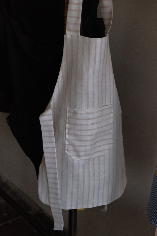DELANTAL DE LINO