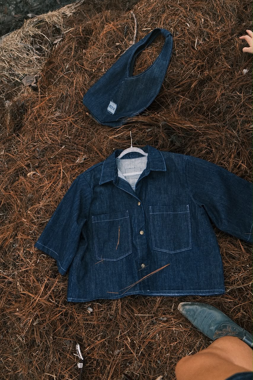 BOXY DENIM SHIRT
